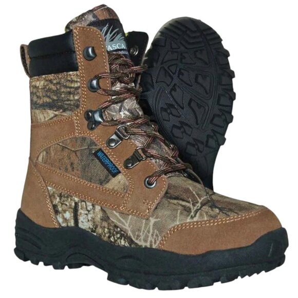 Itasca Camo Big Buck 800 Hunting Boots Size 4 Big Boys - Picture 1 of 11
